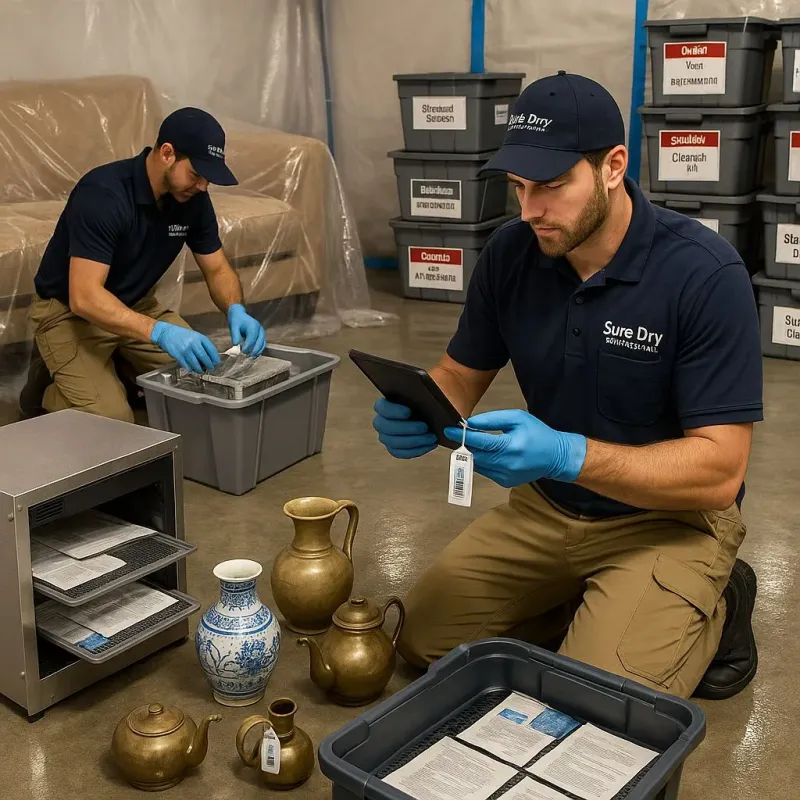 Content Protection and Restoration process in Broadmoor, CA